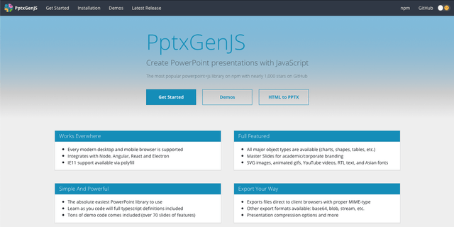 PptxGenJS